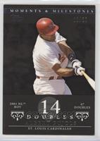 Albert Pujols (2001 NL ROY - 47 Doubles) #/29