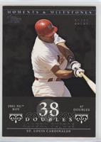 Albert Pujols (2001 NL ROY - 47 Doubles) #/29