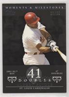 Albert Pujols (2001 NL ROY - 47 Doubles) [EX to NM] #/29