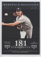 Randy Johnson (1995 AL Cy Young - 294 Strikeouts) [Noted] #/29