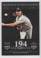 Randy Johnson (1995 AL Cy Young - 294 Strikeouts) #/29