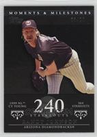 Randy Johnson (1999 NL Cy Young - 364 Strikeouts) #/29