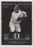 Prince Fielder (2006 Topps Rookie Cup Winner - 35 Doubles) #/29