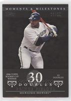 Prince Fielder (2006 Topps Rookie Cup Winner - 35 Doubles) [EX to NM]…