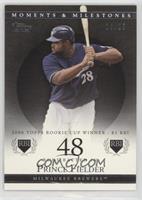 Prince Fielder (2006 Topps Rookie Cup Winner - 81 RBI) #/29