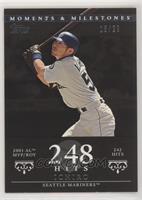 Ichiro (2001 AL MVP/ROY - 242 Hits) #/29