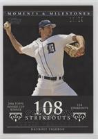 Justin Verlander (2006 Topps Rookie Cup Winner - 124 Strikeouts) #/29