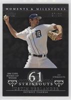 Justin Verlander (2006 Topps Rookie Cup Winner - 124 Strikeouts) #/29