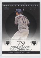 Ryan Zimmerman (2006 Topps Rookie Cup Winner - 110 RBI) #/29