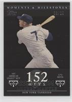 Mickey Mantle (1957 AL MVP - 173 Hits) #/29