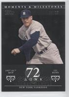 Mickey Mantle (1957 AL MVP - 121 Runs) #/29