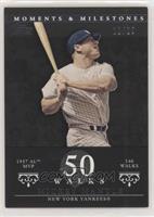 Mickey Mantle (1957 AL MVP - 146 Walks) #/29