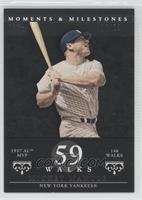 Mickey Mantle (1957 AL MVP - 146 Walks) #/29