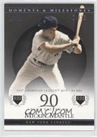 Mickey Mantle (1957 AL MVP - 94 RBI) #/29