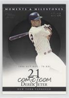 Derek Jeter (1996 AL ROY - 78 RBI) #/29