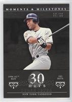 Derek Jeter (1996 AL ROY - 183 Hits) #/29