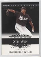 Dontrelle Willis (2003 NL ROY - 14 Wins) #/29