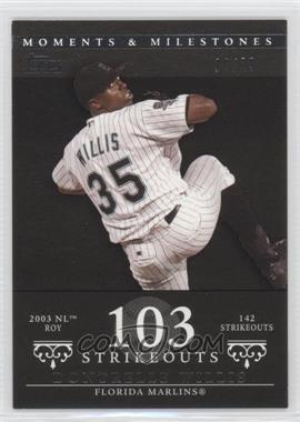 2007 Topps Moments & Milestones - [Base] - Black #85-103 - Dontrelle Willis (2003 NL ROY - 142 Strikeouts) /29