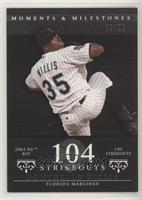 Dontrelle Willis (2003 NL ROY - 142 Strikeouts) #/29