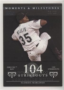 2007 Topps Moments & Milestones - [Base] - Black #85-104 - Dontrelle Willis (2003 NL ROY - 142 Strikeouts) /29