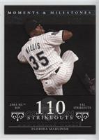 Dontrelle Willis (2003 NL ROY - 142 Strikeouts) #/29