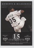 Dontrelle Willis (2003 NL ROY - 142 Strikeouts) #/29