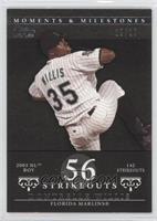 Dontrelle Willis (2003 NL ROY - 142 Strikeouts) #/29