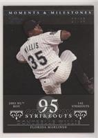 Dontrelle Willis (2003 NL ROY - 142 Strikeouts) #/29