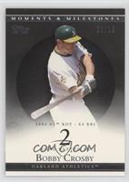 Bobby Crosby (2004 AL ROY - 64 RBI) #/29