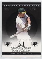 Bobby Crosby (2004 AL ROY - 64 RBI) #/29