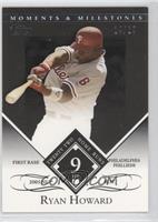 Ryan Howard (2005 NL ROY - 22 Home Runs) #/29