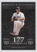 Curt Schilling (2004 AL All-Star - 203 Strikeouts) #/29