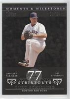 Curt Schilling (2004 AL All-Star - 203 Strikeouts) #/29