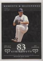 Curt Schilling (2004 AL All-Star - 203 Strikeouts) #/29