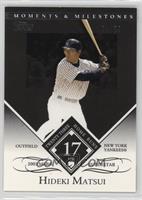 Hideki Matsui (2005 MLB Superstar - 23 Home Runs) #/29