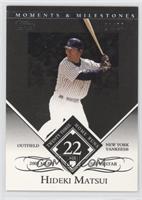 Hideki Matsui (2005 MLB Superstar - 23 Home Runs) #/29