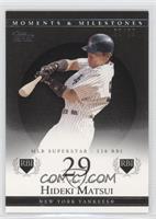 Hideki Matsui (2005 MLB Superstar - 116 RBI) #/29