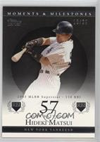 Hideki Matsui (2005 MLB Superstar - 116 RBI) #/29