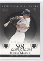 Hideki Matsui (2005 MLB Superstar - 116 RBI) #/29