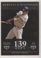 Hideki Matsui (2005 MLB Superstar - 192 Hits) #/29