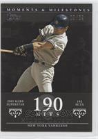 Hideki Matsui (2005 MLB Superstar - 192 Hits) #/29