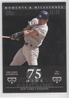 Hideki Matsui (2005 MLB Superstar - 192 Hits) #/29