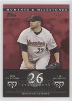 Roger Clemens (2004 NL Cy Young - 218 Strikeouts) #/1