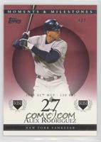 Alex Rodriguez (2005 AL MVP - 130 RBI) #/1