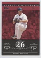 Curt Schilling (2004 AL All-Star - 203 Strikeouts) [Noted] #/1