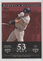 Hideki Matsui (2005 MLB Superstar - 192 Hits) #/1