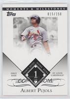 Albert Pujols (2001 NL ROY - 37 Home Runs) #/150