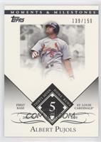 Albert Pujols (2001 NL ROY - 37 Home Runs) #/150