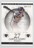 Ichiro Suzuki (2001 AL MVP/ROY - 69 RBI) #/150