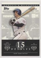 David Wright (2005 First Full Season - 42 Doubles) [Noted] #/150